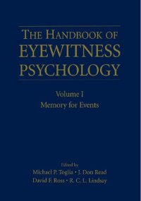 cover of the book The Handbook of Eyewitness Psychology: Volume I: Memory for Events