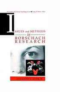 cover of the book Issues and methods in Rorschach research