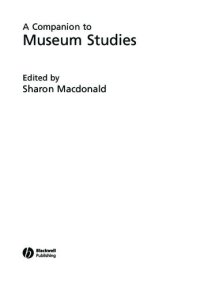 cover of the book A companion to museum studies