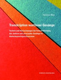 cover of the book Transkription wortloser Gesänge