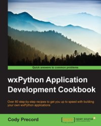 cover of the book wxPython Application Development Cookbook