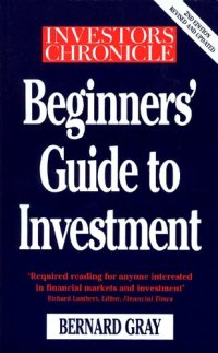 cover of the book Beginners' Guide to Investment