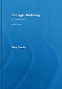 cover of the book Strategic Marketing: An Introduction