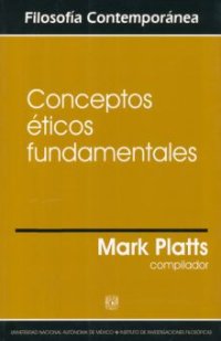 cover of the book Conceptos éticos fundamentales