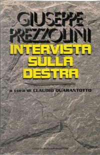 cover of the book Intervista sulla destra (Frecce)