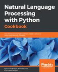 cover of the book Natural Language Processing with Python Cookbook