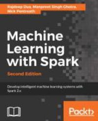 cover of the book Machine Learning with Spark