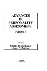 cover of the book Advances in Personality Assessment : Volume 9