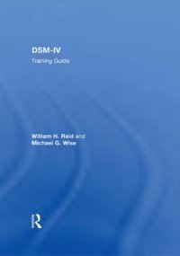 cover of the book DSM-IV: Training Guide