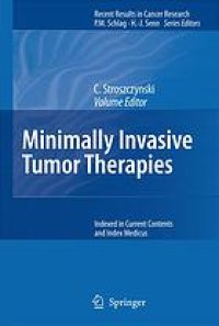 cover of the book Minimally Invasive Tumor Therapies