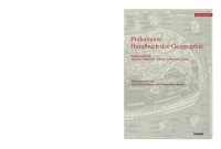 cover of the book Handbuch der Geographie: Ergänzungsband mit einer Edition des Kanons bedeutender Städte