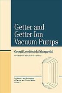 cover of the book Getters and getter-ion vacuum pumps