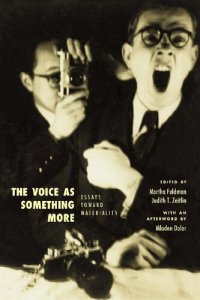 cover of the book The Voice as Something More: Essays toward Materiality