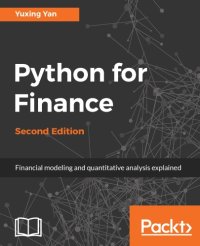 cover of the book Python for Finance