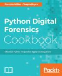 cover of the book Python Digital Forensics Cookbook (1)