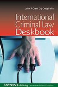 cover of the book International criminal law deskbook