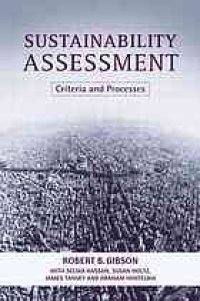 cover of the book Sustainability assessment : criteria and processes