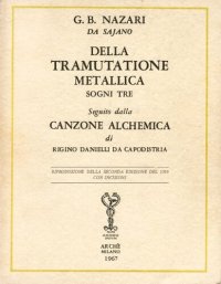 cover of the book Della tramutazione metallica, Sogni tre. Riproduzione della 2. ediz. del  1599