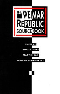 cover of the book The Weimar Republic sourcebook