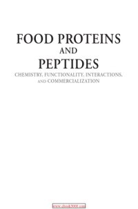 cover of the book Food proteins and peptides : chemistry, functionality interactions, and commercialization