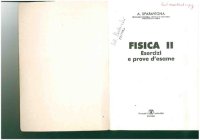 cover of the book Fisica II, Esercizi e prove d'esame