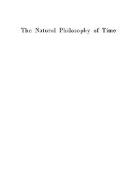 cover of the book The Natural Philosophy of Time