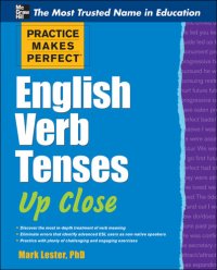 cover of the book English Verb Tenses Up Close