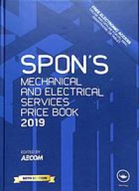 cover of the book Spon's mechanical and electrical services price book 2019