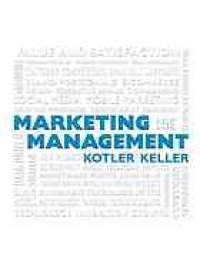 cover of the book Marketing management