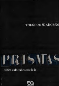 cover of the book PRISMAS - crítica cultural e sociedade