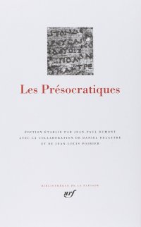 cover of the book Les Présocratiques