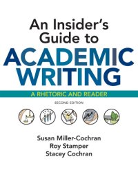 cover of the book An Insider's Guide to Academic Writing