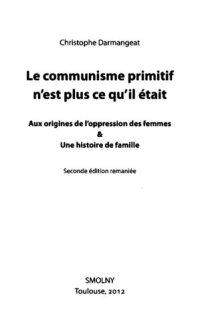 cover of the book Le communisme primitif n'est plus ce qu'il était