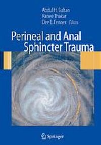 cover of the book Perineal and Anal Sphincter Trauma : Diagnosis and Clinical Management