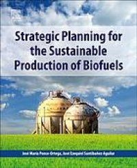 cover of the book Strategic planning for the sustainable production of biofuels