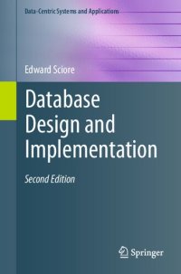 cover of the book Database Design and Implementation (Java, JDBC).