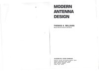 cover of the book Modern Antenna Design