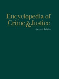 cover of the book Encyclopedia of Crime and Justice