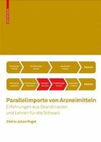 cover of the book Parallelimporte von Arzneimitteln : Erfahrungen aus Skandinavien und Lehren für die Schweiz