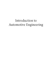 cover of the book An introduction to automotive engineering