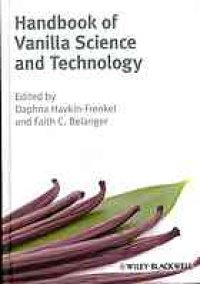 cover of the book Handbook of vanilla science and technology