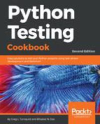 cover of the book Python Testing Cookbook.