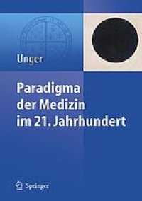 cover of the book Paradigma der Medizin im 21. Jahrhundert