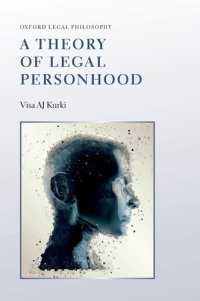 cover of the book A Theory of Legal Personhood