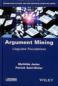 cover of the book ARGUMENT MINING