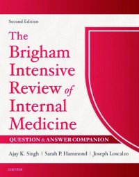 cover of the book The Brigham Intensive Review of Internal Medicine Question & Answer Companion