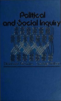 cover of the book Political and Social Inquiry