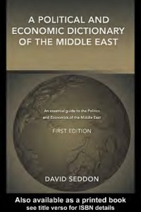 cover of the book A Political and Economic Dictionary of the Middle East