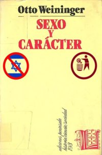 cover of the book Sexo y carácter