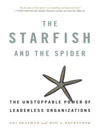 cover of the book The Starfish and the Spider